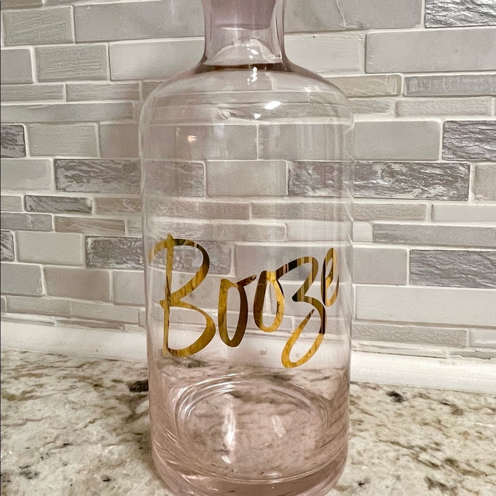 “Booze” decanter